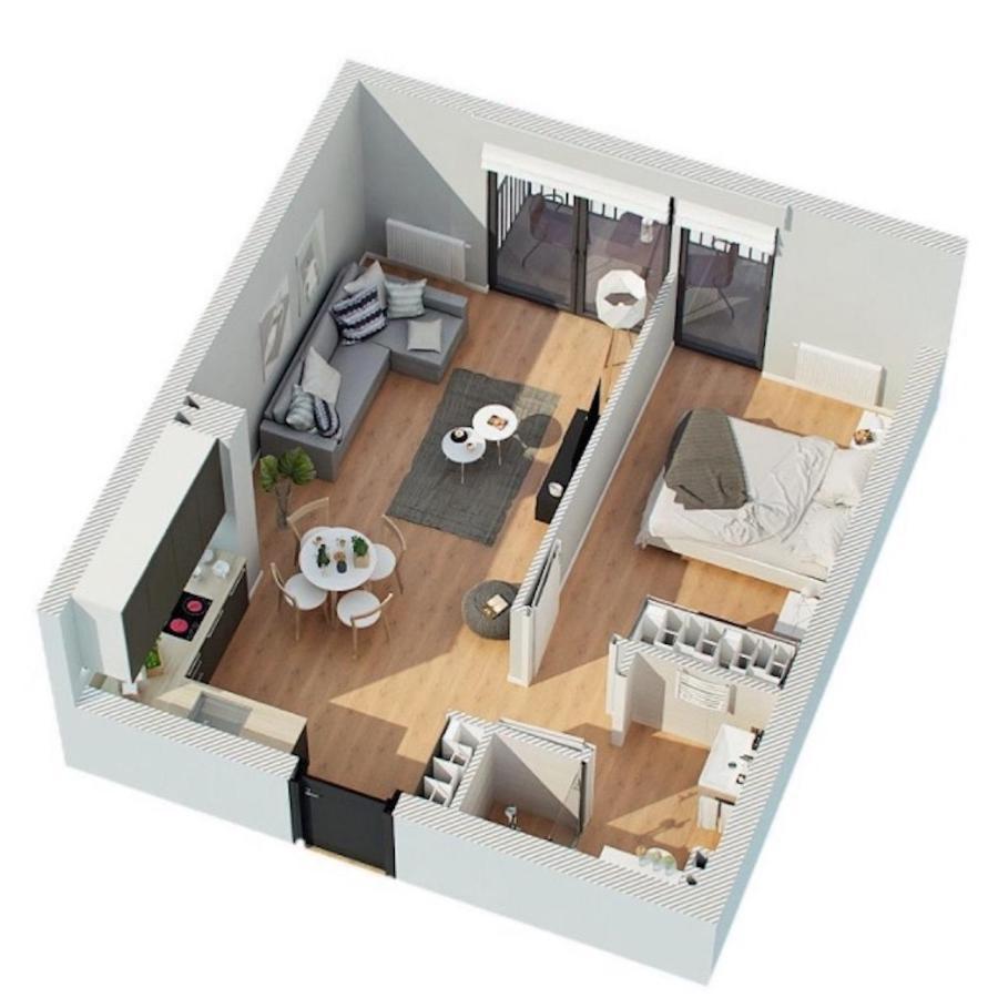 Apartament Morski Keja II Kolobrzeg Podczele Exterior foto